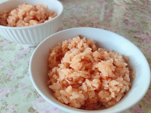 炊飯器でツナケチャップライス